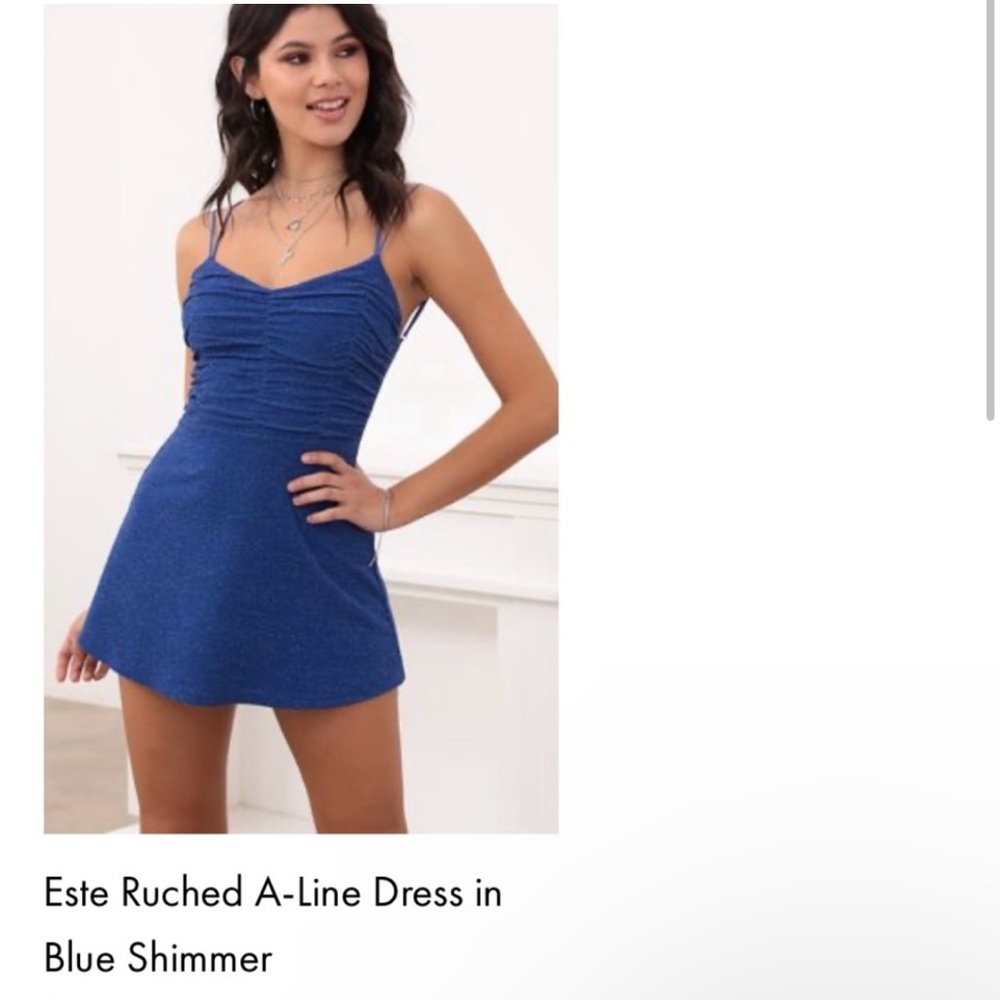 Lucy in the Sky Ruched Dress!